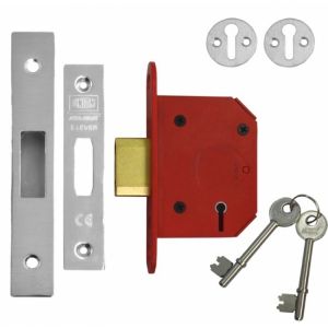 Union 5 Lever Mortice Deadlock (2105)